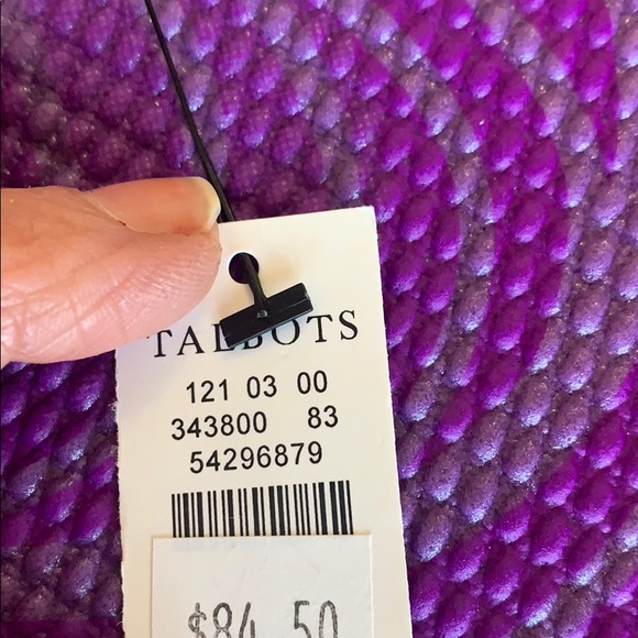 COPY - Talbots Button Cuff Ribbed Sweater - Picture 7 of 7